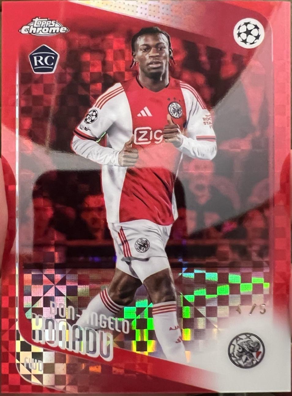 Don-Angelo Konadu [Red X-Fractor] #173