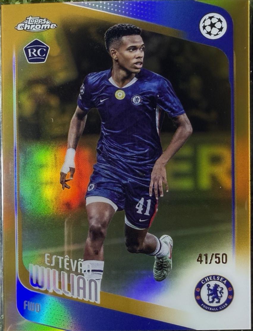 Estevao Willian [Gold Refractor] #66