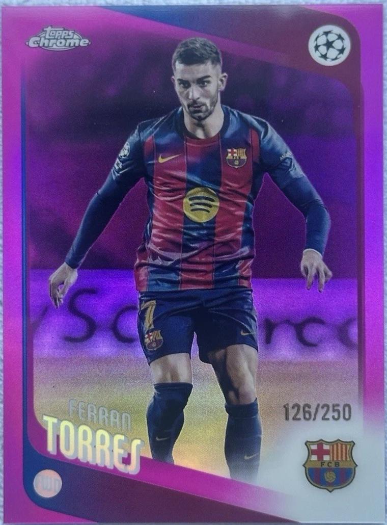Ferran Torres [Pink Refractor] #138