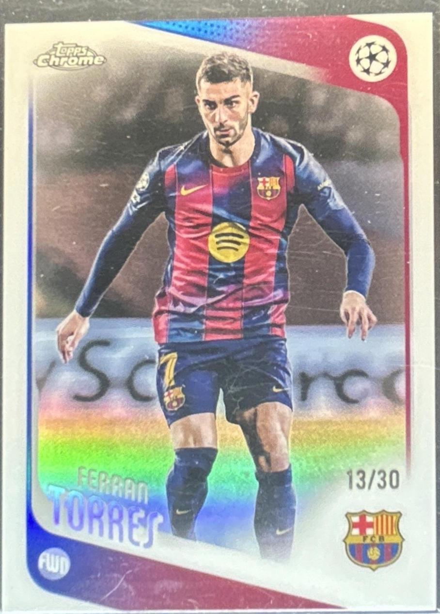 Ferran Torres [White Refractor] #138