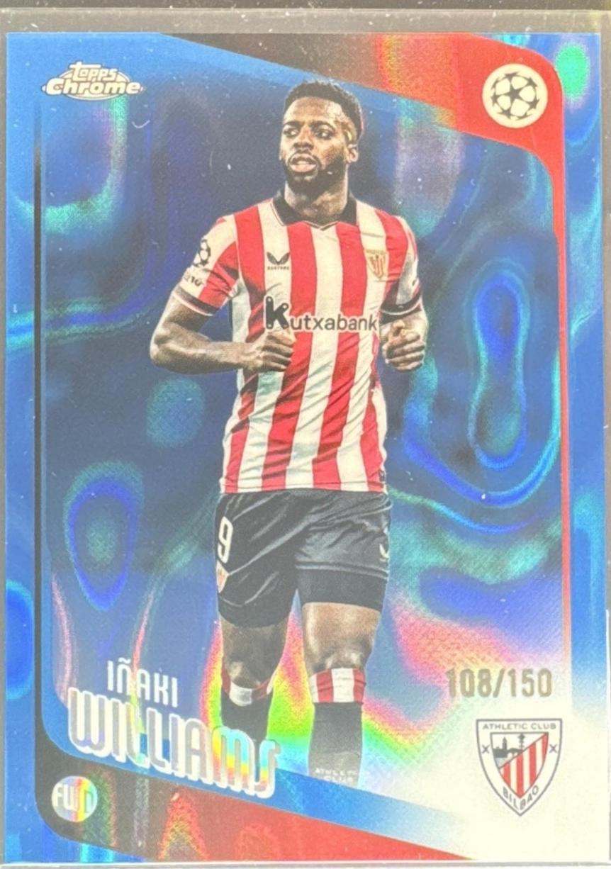 Inaki Williams [Blue Lava Refractor] #20