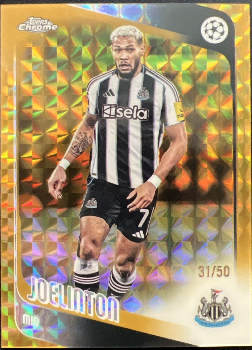 Joelinton [Gold Geometric Refractor] #23