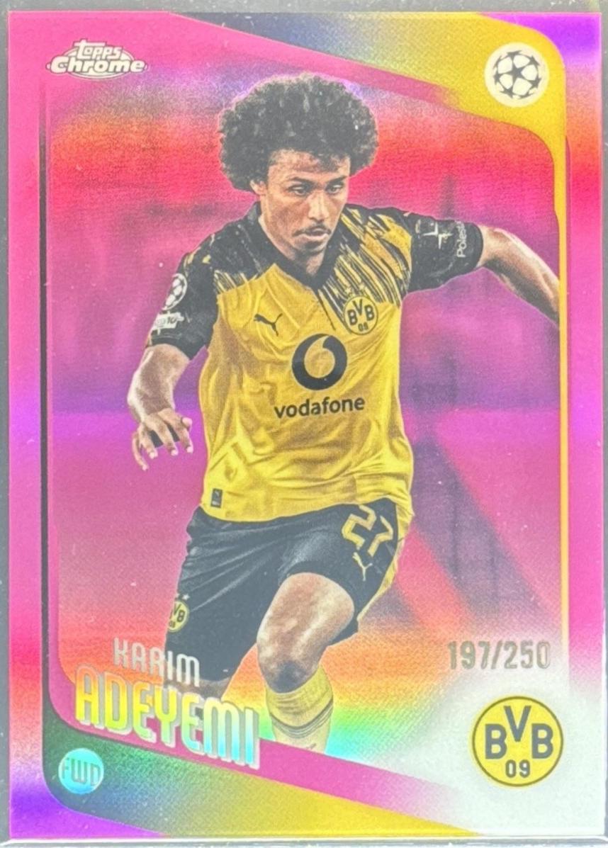 Karim Adeyemi [Pink Refractor] #128
