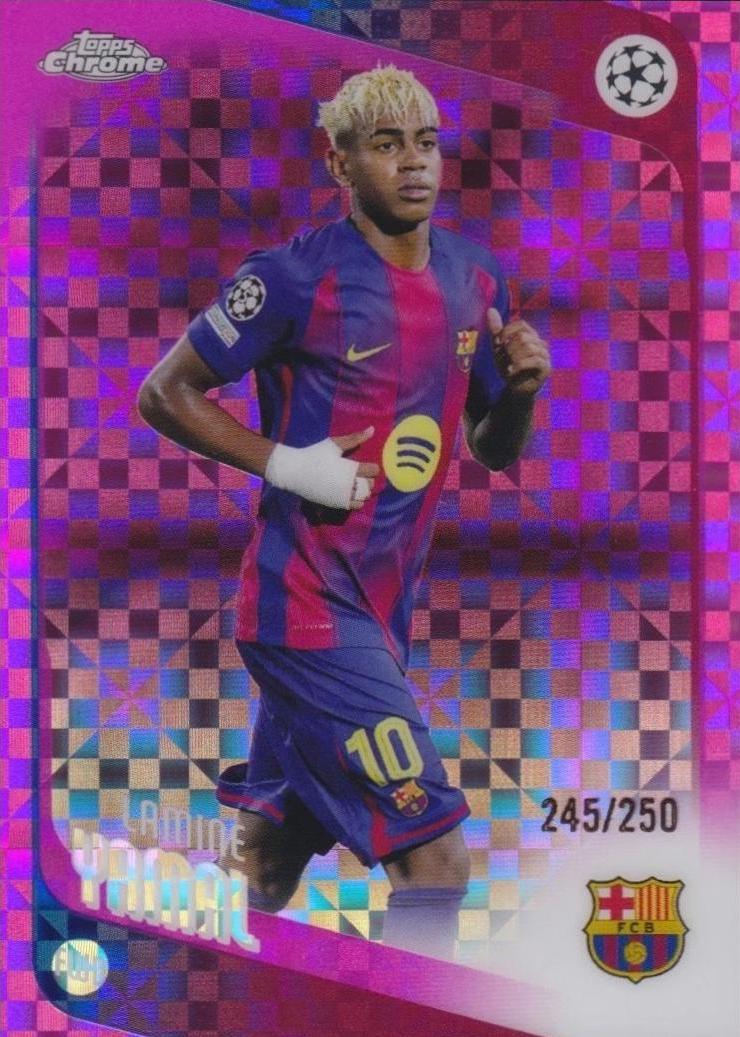 Lamine Yamal [Pink X-Fractor] #10