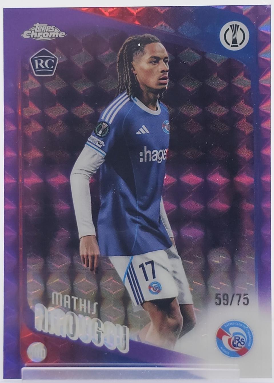 Mathis Amougou [Purple Geometric Refractor] #177