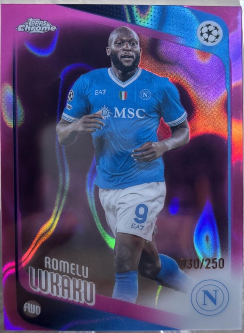 Romelu Lukaku [Pink Refractor] #76