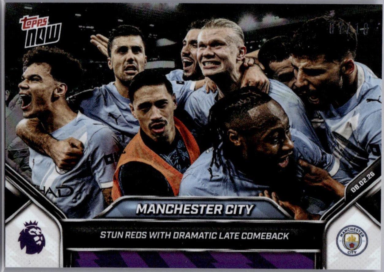 Manchester City [Black Foil] #134