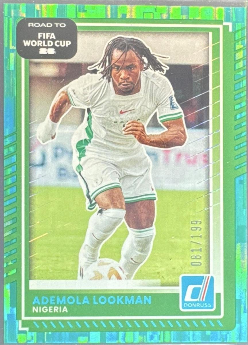 Ademola Lookman [Teal] #191