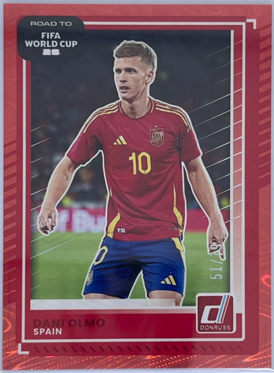 Dani Olmo [Red Swirl] #13
