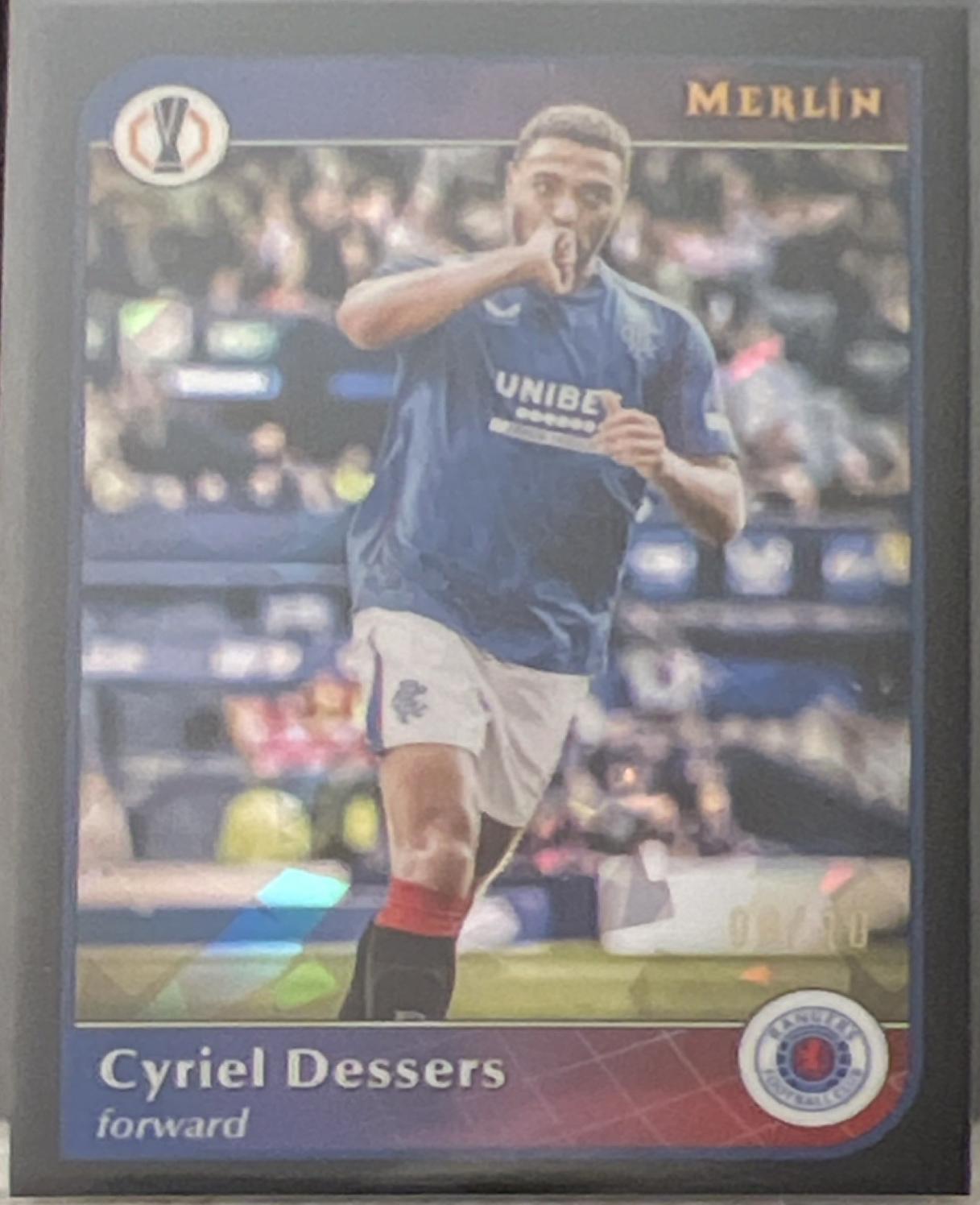 Cyriel Dessers [Black Refractor] #69