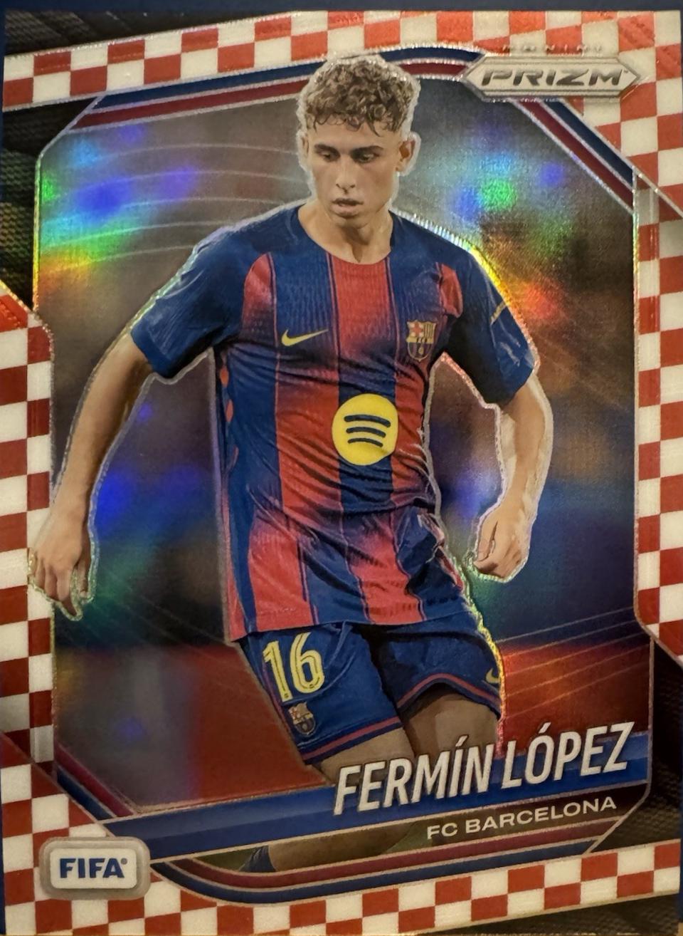 Fermin Lopez [Red White Checker] #252