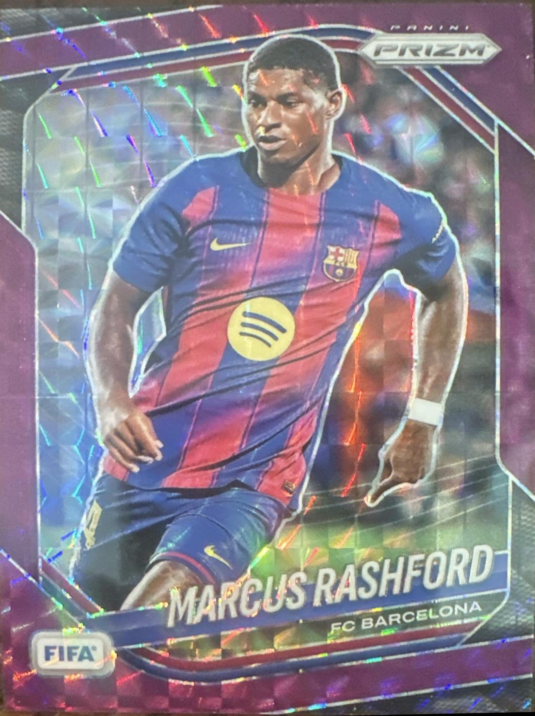 Marcus Rashford [Purple Mosaic] #254