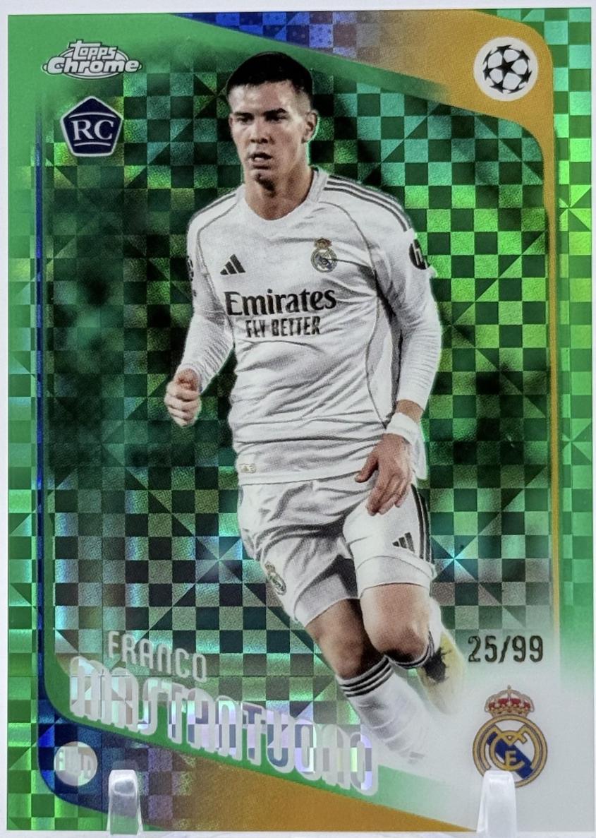 Franco Mastantuono [Green X-Fractor] #172