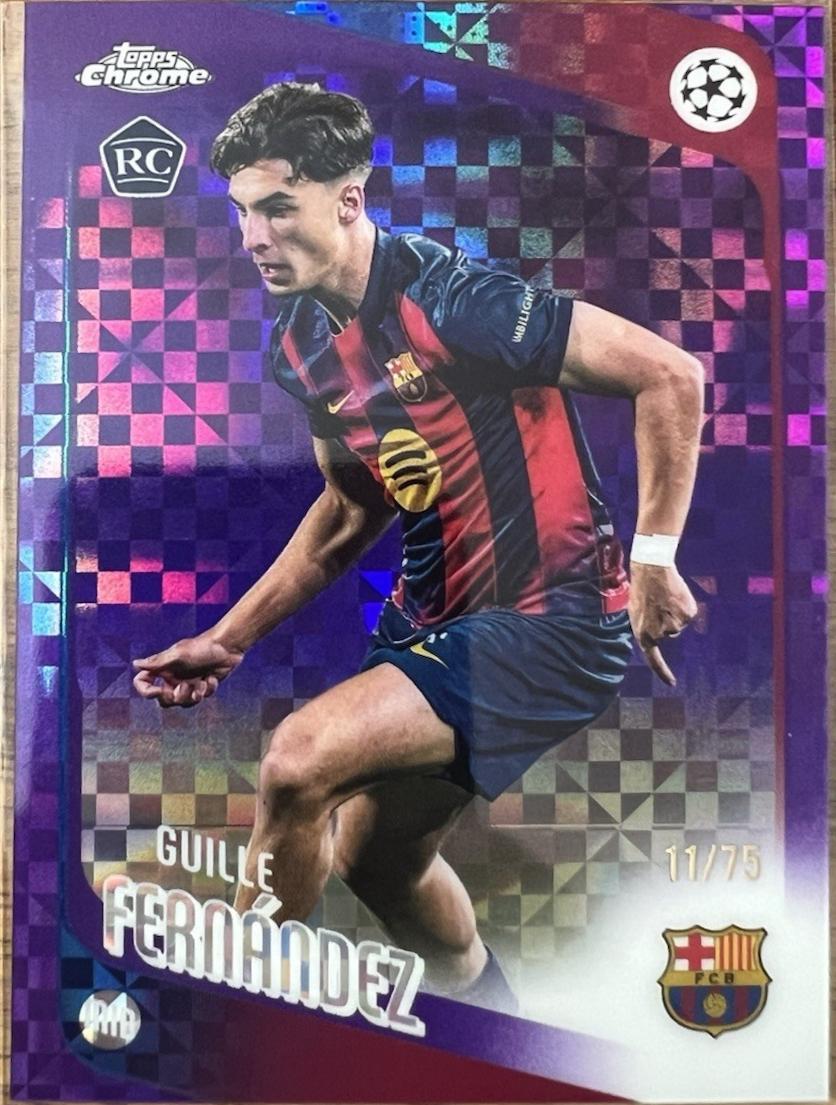Guille Fernandez [Purple X-Fractor] #190