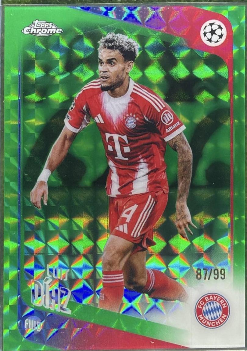 Luis Diaz [Green Geometric Refractor] #179