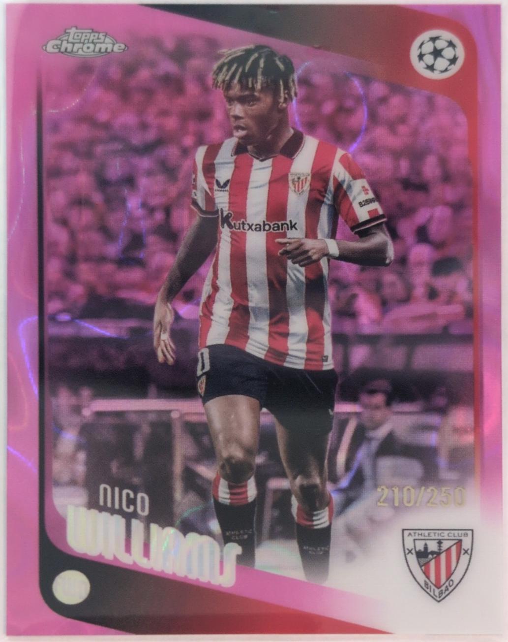 Nico Williams [Pink Lava Refractor] #38