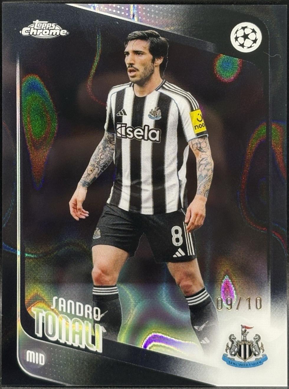 Sandro Tonali [Black X-Fractor] #109