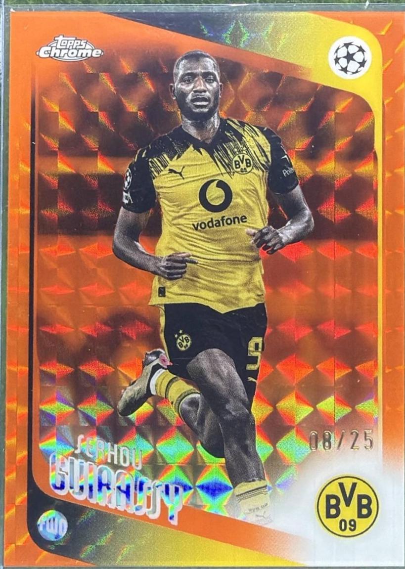 Serhou Guirassy [Orange Geometric Refractor] #59