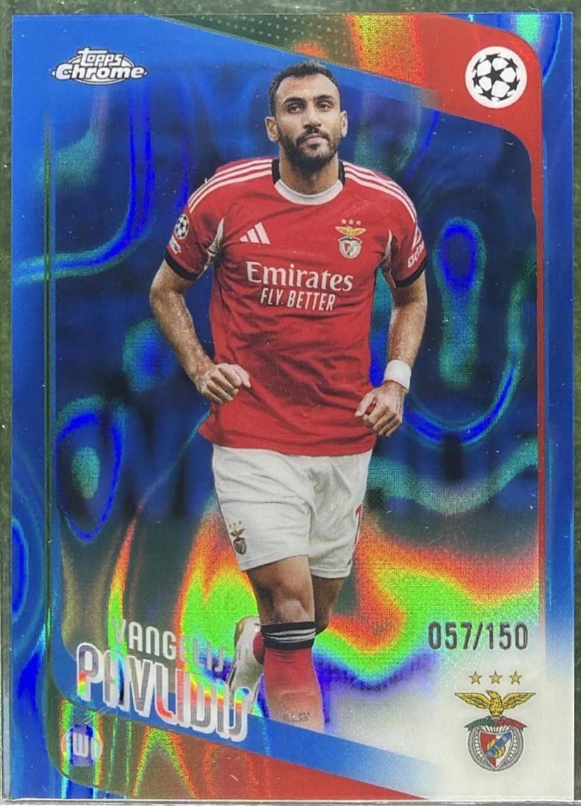 Vangelis Pavlidis [Blue Lava Refractor] #34