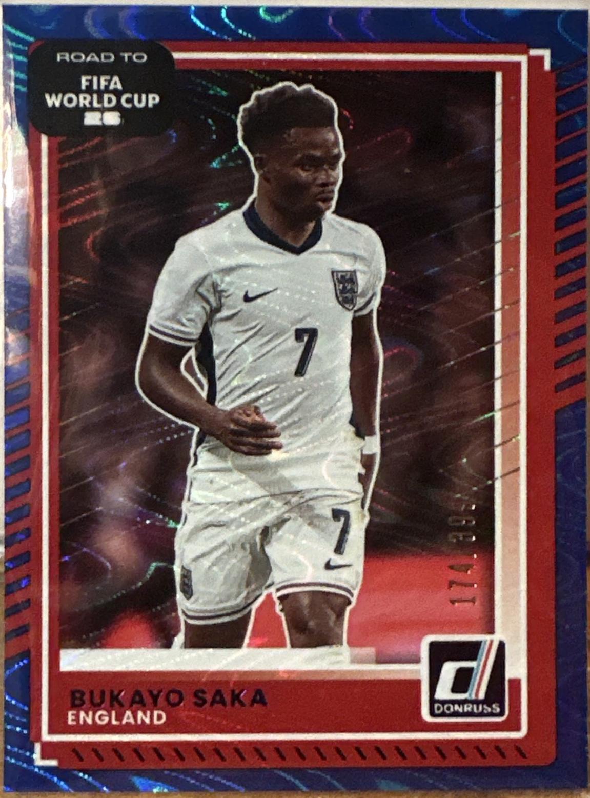 Bukayo Saka [Blue Swirl] #65
