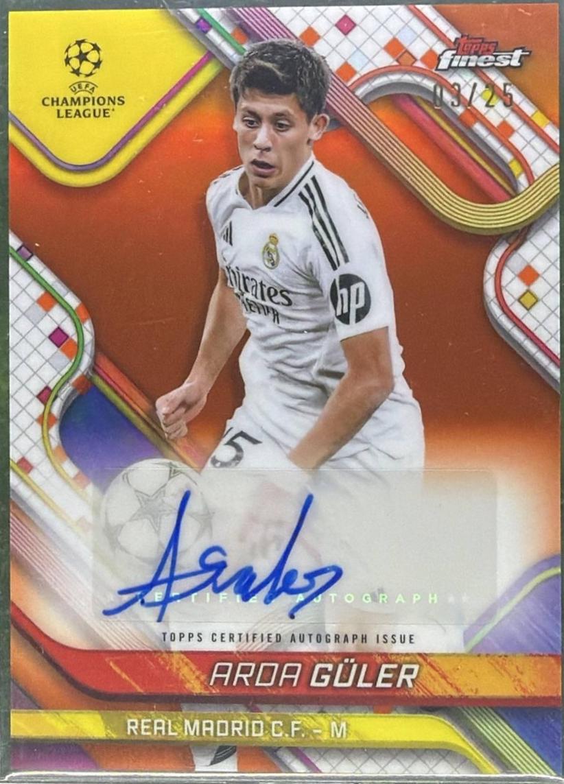 Arda Guler [Orange Refractor] #BA-GU