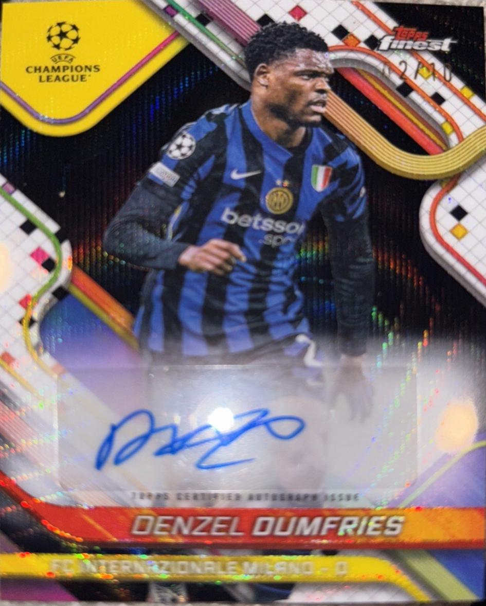 Denzel Dumfries [Black Refractor] #BA-DZ