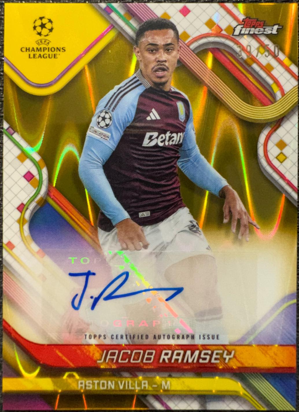 Jacob Ramsey [Gold Wave Refractor] #BA-RA