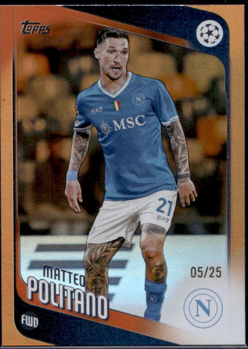 Matteo Politano [Orange Foil] #7