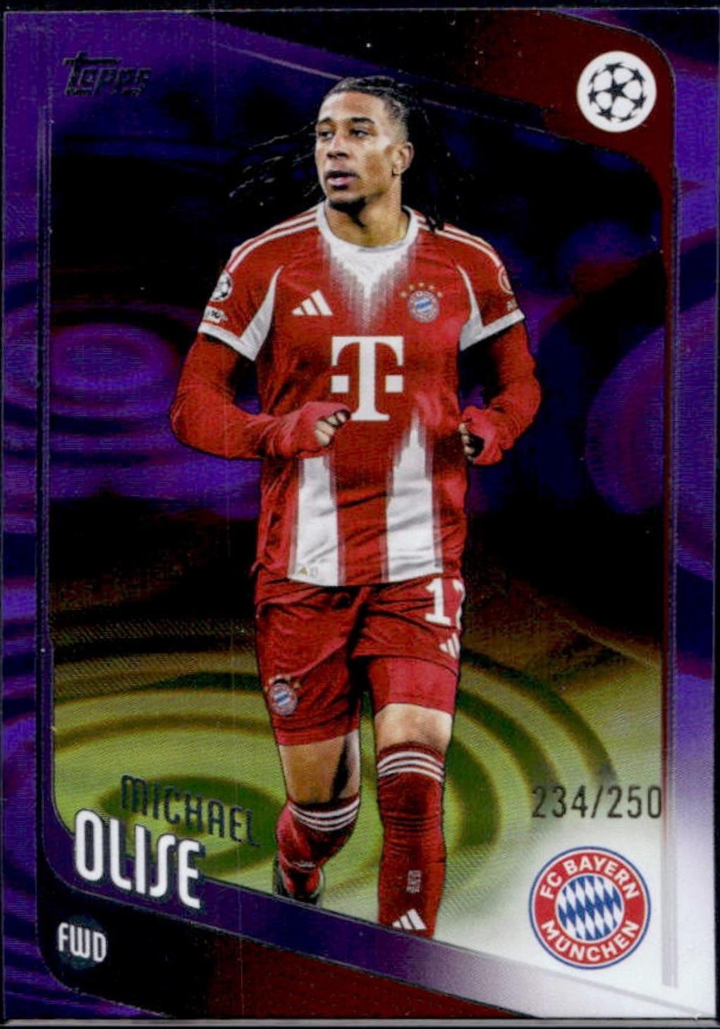 Michael Olise [Purple Raindrops] #4