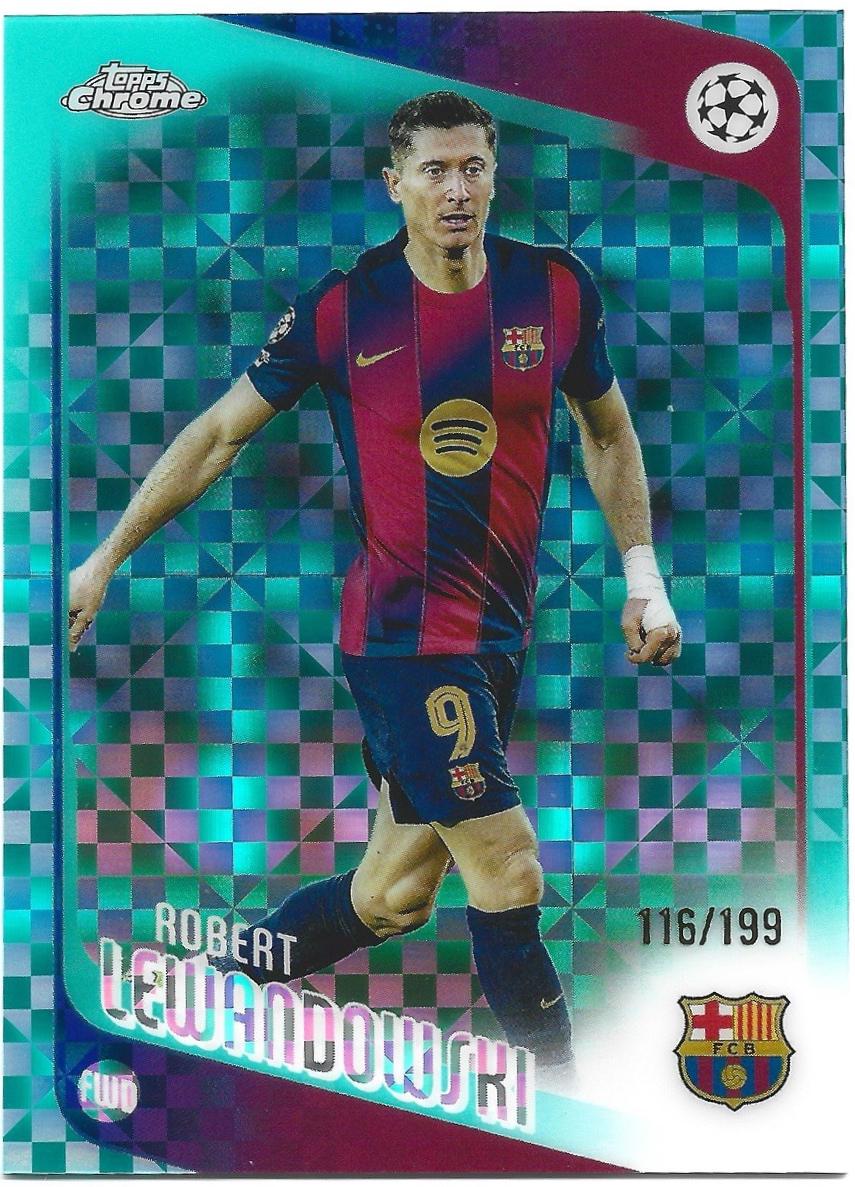 Robert Lewandowski [Aqua X-Fractor] #54