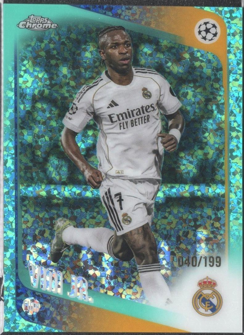 Vini Jr. [Aqua Mini-Diamonds] #115