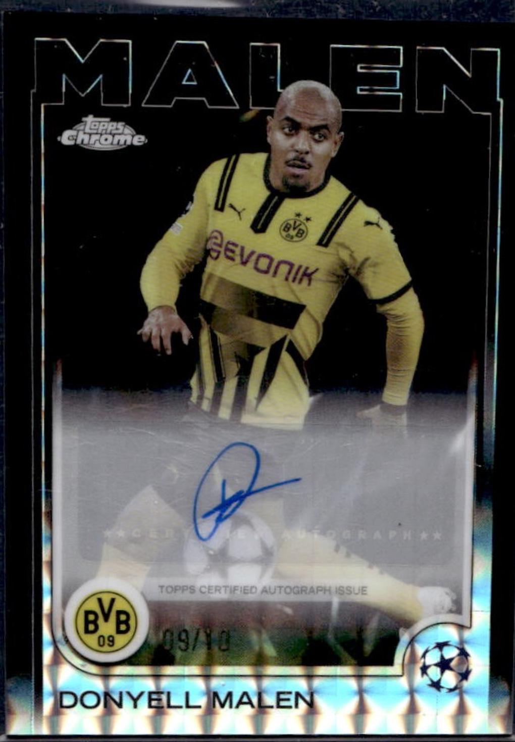 Donyell Malen [Black Geometric Refractor] #CA-DM