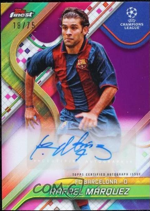 Rafael Marquez [Magenta Refractor] #BA-MQ