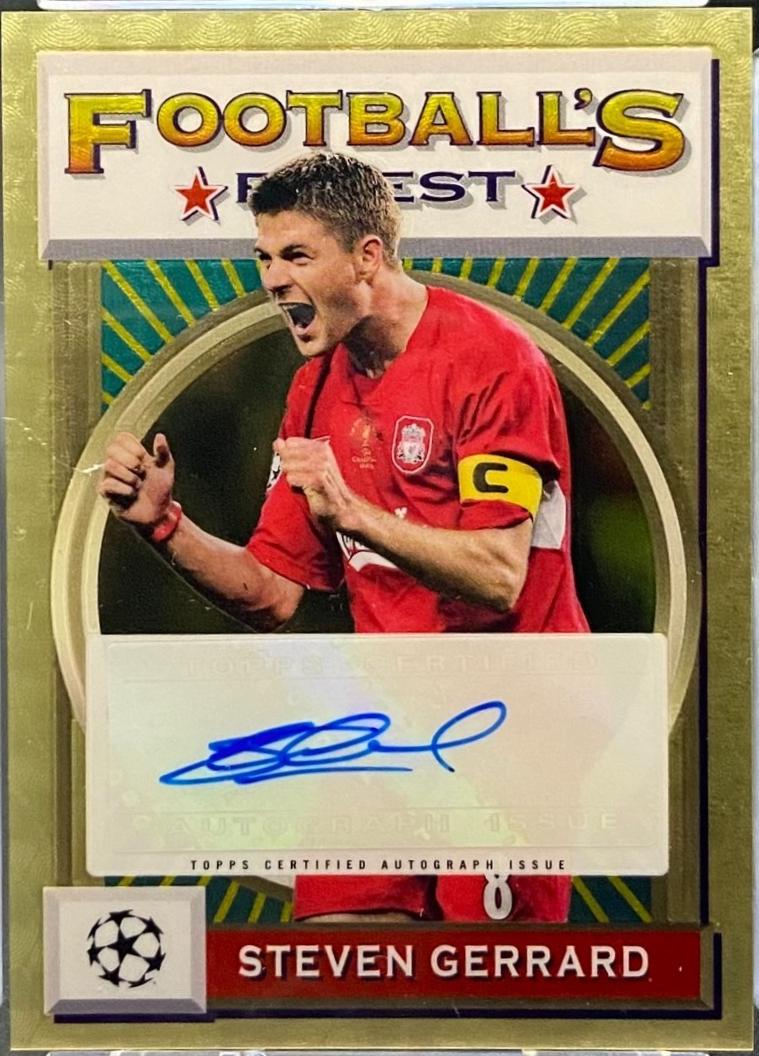 Steven Gerrard [Superfractor] #FA-SG
