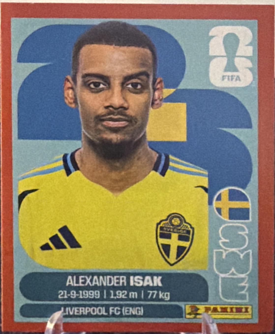 Alexander Isak [Red] #SWE19