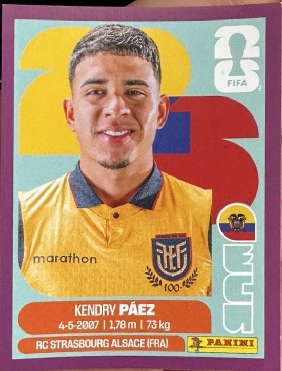 Kendry Paez [Purple] #ECU11