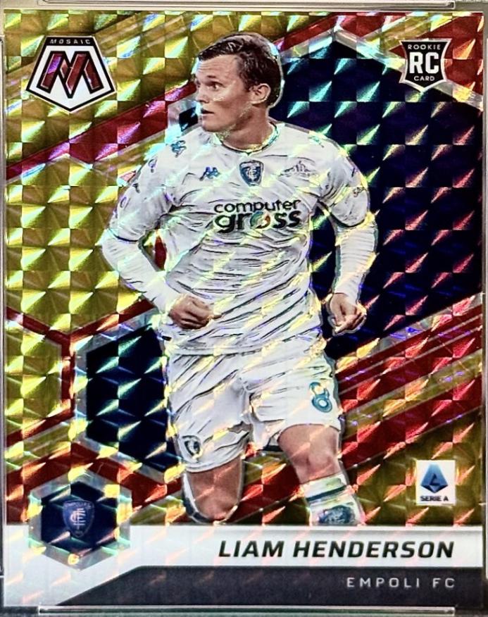 Liam Henderson [Red & Gold Choice Mosaic] #198