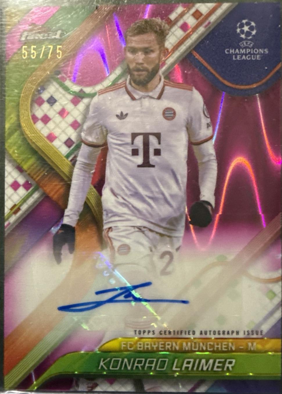 Konrad Laimer [Magenta Wave Refractor] #BA-KL