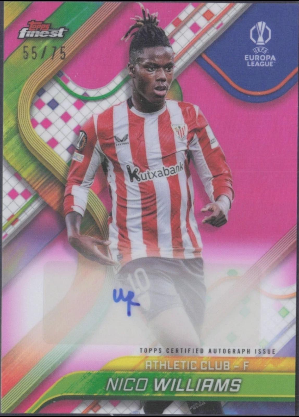 Nico Williams [Magenta Refractor] #BA-NW