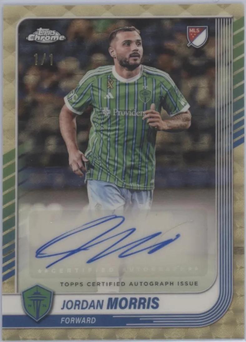 Jordan Morris [SuperFractor] #CA-JM