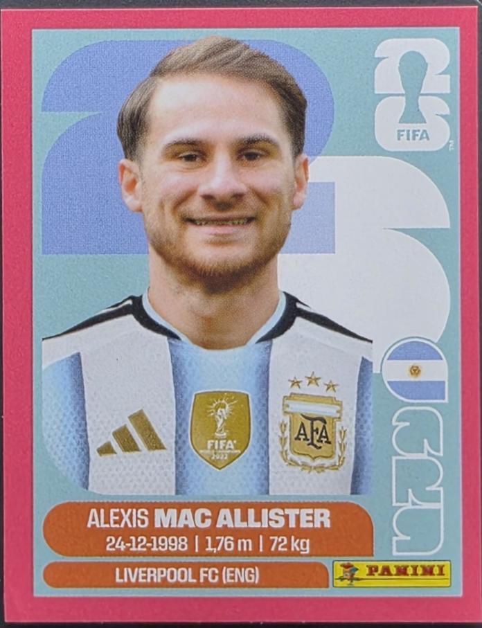 Alexis Mac Allister [Fuchsia] #ARG9