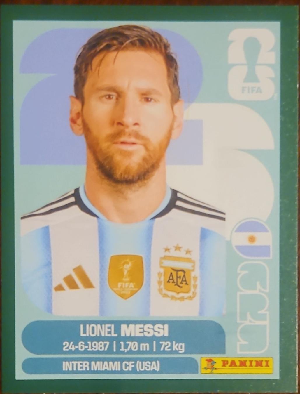 Lionel Messi [Green] #ARG17