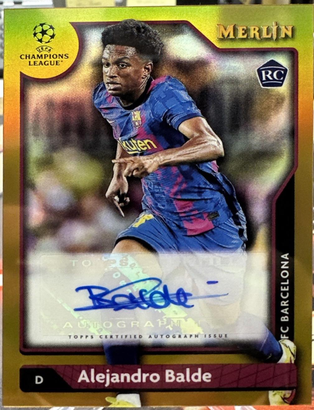 Alejandro Balde [Gold] #A-AB