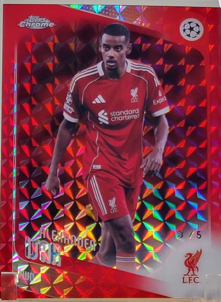 Alexander Isak [Red X-Fractor] #116
