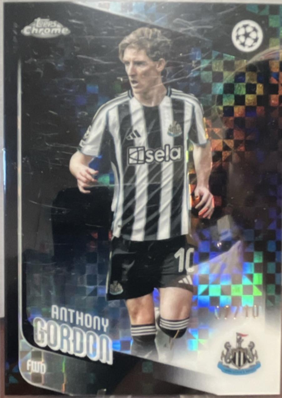 Anthony Gordon [Black X-Fractor] #159