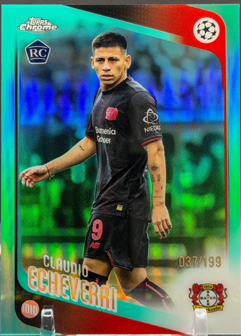 Claudio Echeverri [Aqua Refractor] #84