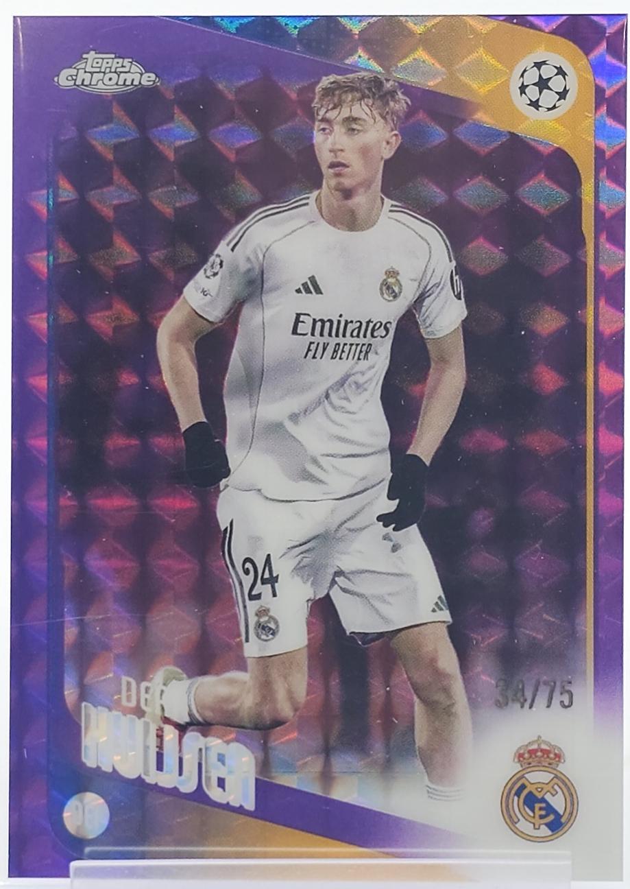 Dean Huijsen [Purple Geometric Refractor] #39