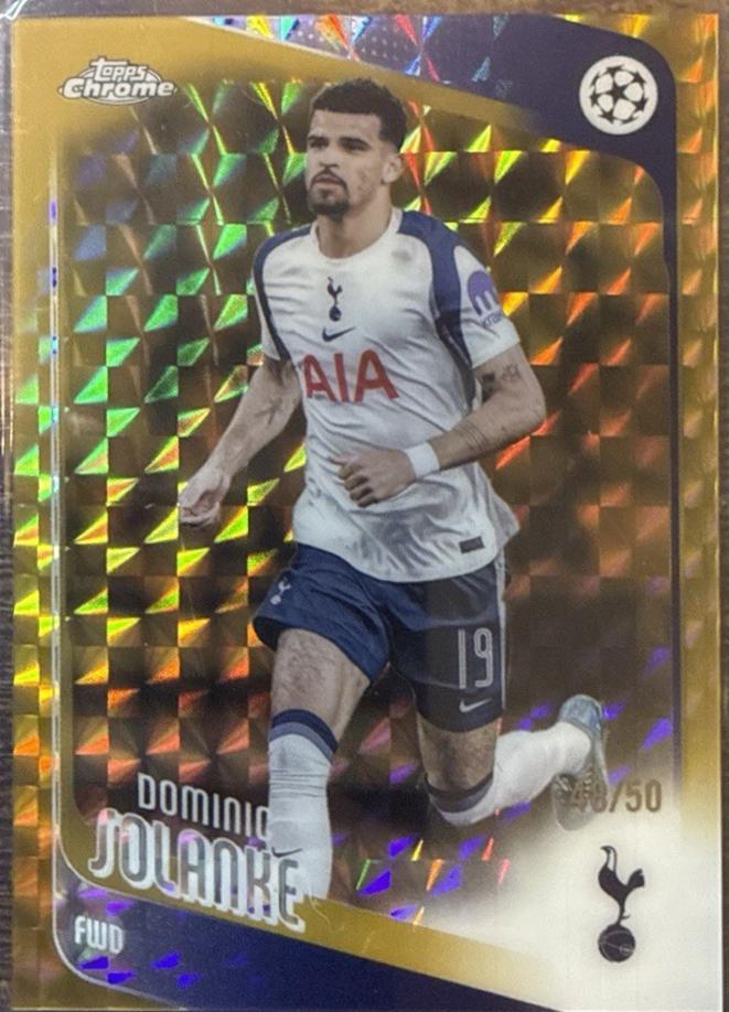 Dominic Solanke [Gold Geometric Refractor] #144