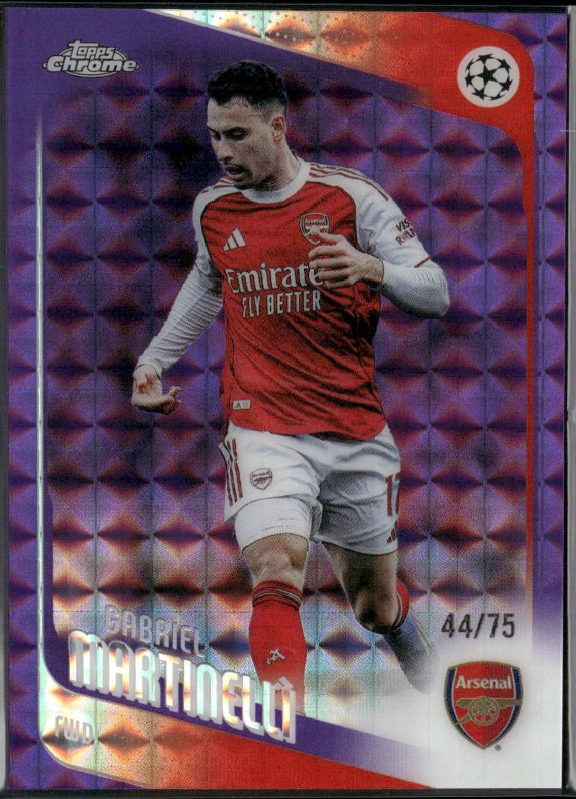Gabriel Martinelli [Purple Geometric Refractor] #19