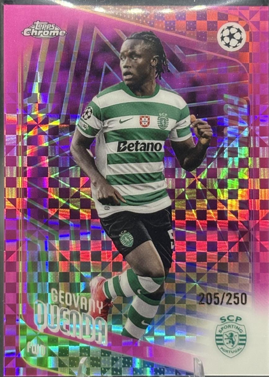 Geovany Quenda [Pink X-Fractor] #95